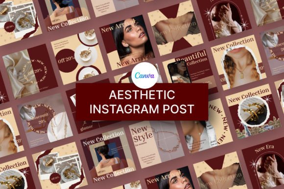 Download Aesthetic Instagram Templates Canva - Instagram Collection