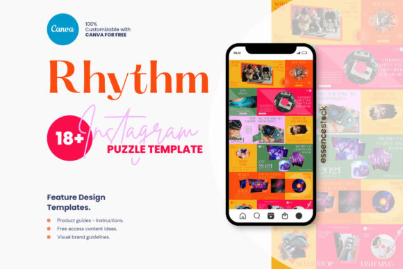 Download Event Music Colorful Instagram Puzzle - Instagram Collection