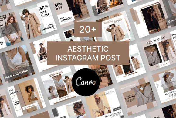 Download Aesthetic Instagram Templates Canva - Instagram Collection