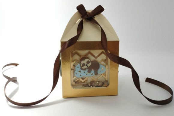 Download Shaker Box Sloth Baby Boy - Premium Resources