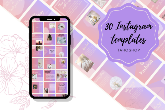 Download Colorful Instagram Templates - Instagram Collection