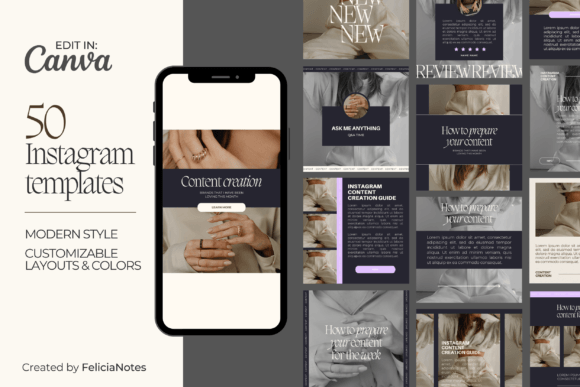Download Dark Modern Instagram Post Template - Instagram Collection
