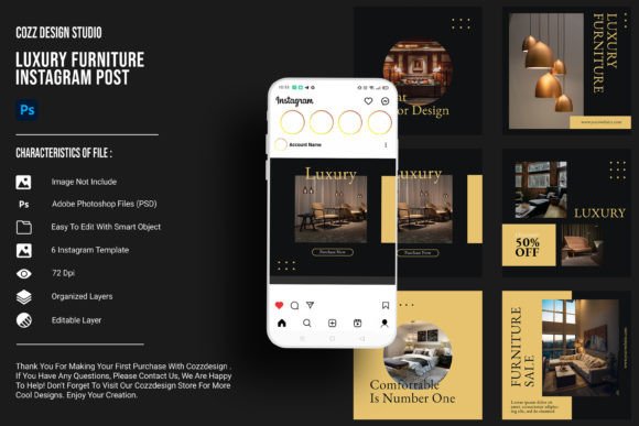 Download Luxury Furniture Instagram Post - Instagram Collection