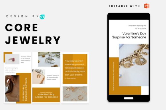 Download Instagram Story Template - Core Jewelry - Instagram Collection