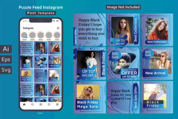 Download Instagram Puzzle Template - Instagram Collection